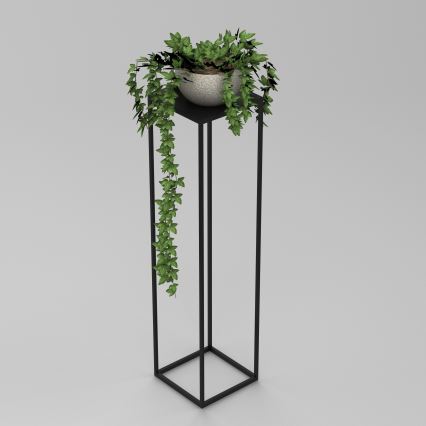 Стойка за цветя 100x24 см черен