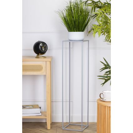 Стойка за цветя 100x24 см сив