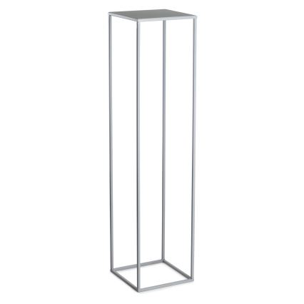 Стойка за цветя 100x24 см сив