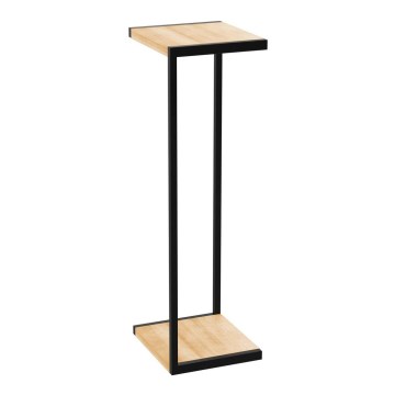 Стойка за цветя 100x30x34 см черен