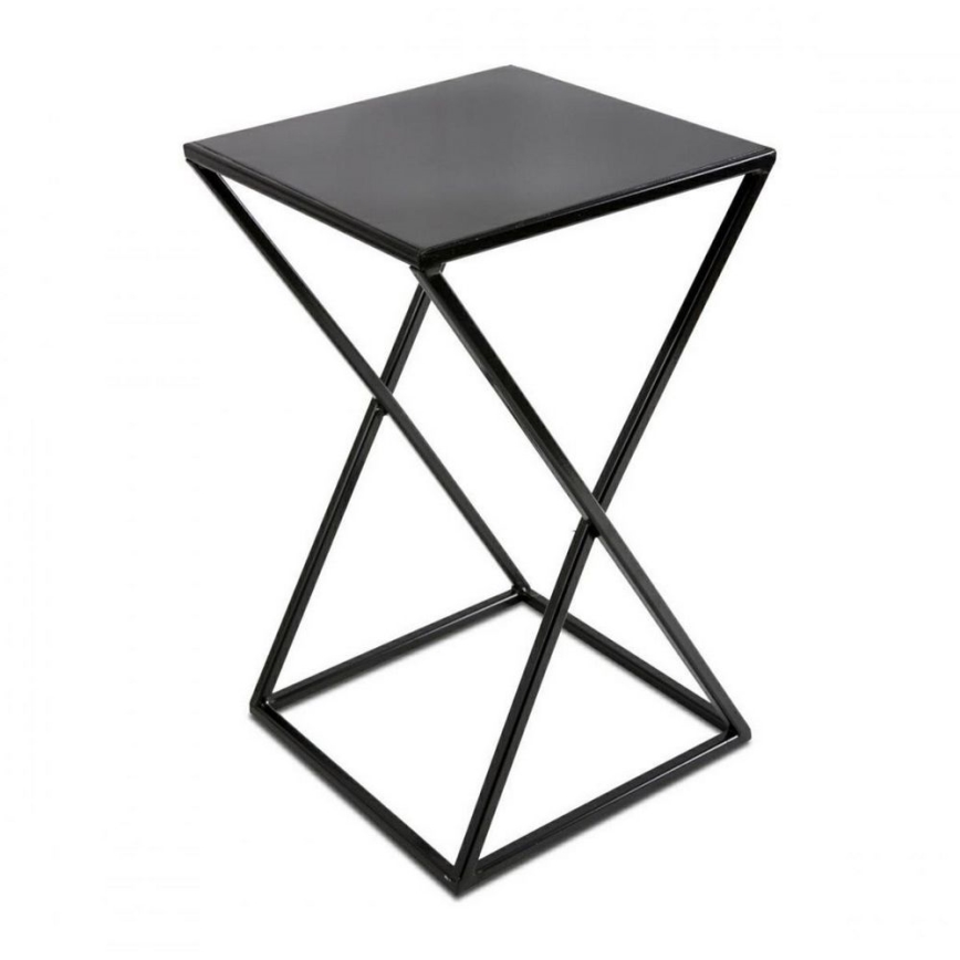 Стойка за цветя 40x24 черен