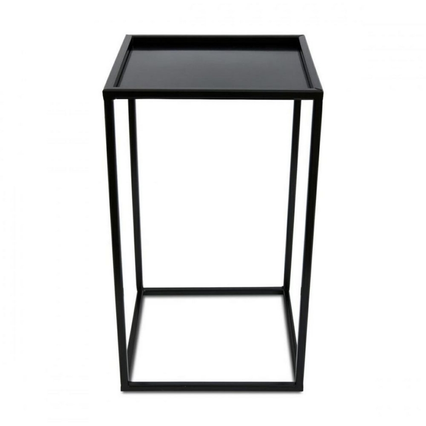 Стойка за цветя 40x24 см черен