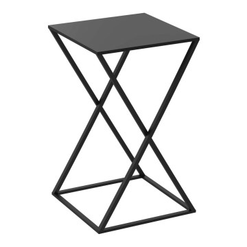 Стойка за цветя 40x24 см черна