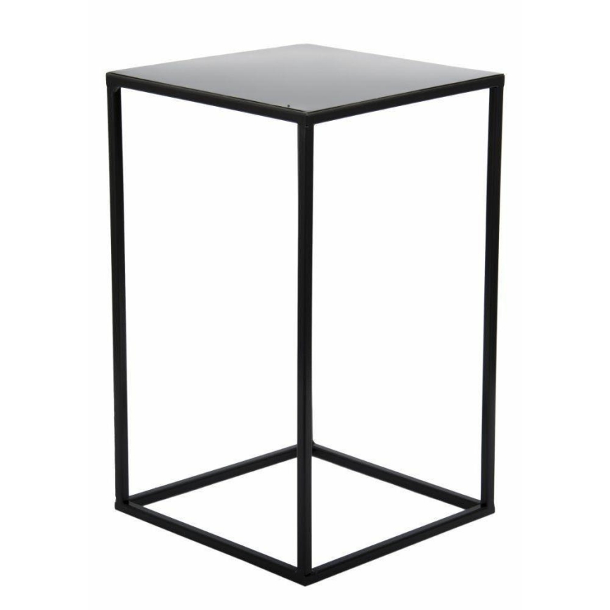 Стойка за цветя 40x24 см черен