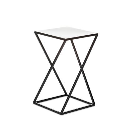 Стойка за цветя 40x24 см черен