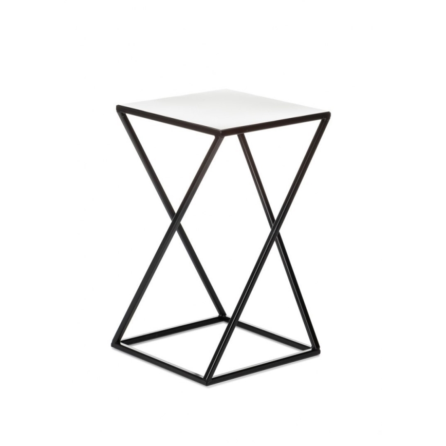 Стойка за цветя 40x24 см черен