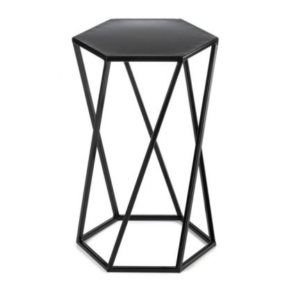 Стойка за цветя 40x24 см черен