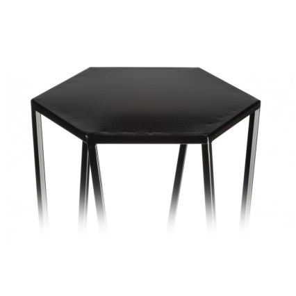 Стойка за цветя 40x24 см черен