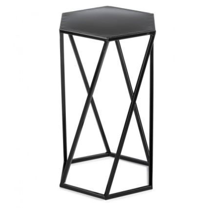 Стойка за цветя 40x24 см черен