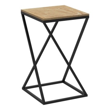 Стойка за цветя 40x24 см черен