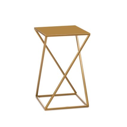 Стойка за цветя 40x24 см златист