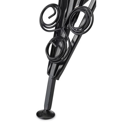 Стойка за цветя 47x43 см черен