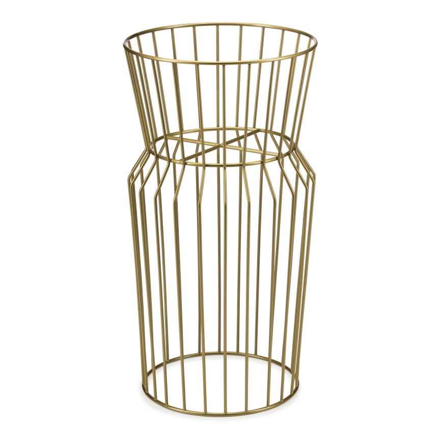 Стойка за цветя 50x26 см златист