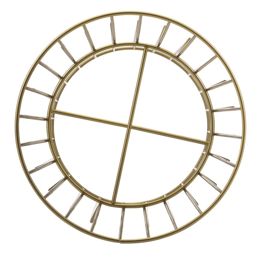 Стойка за цветя 50x26 см златист