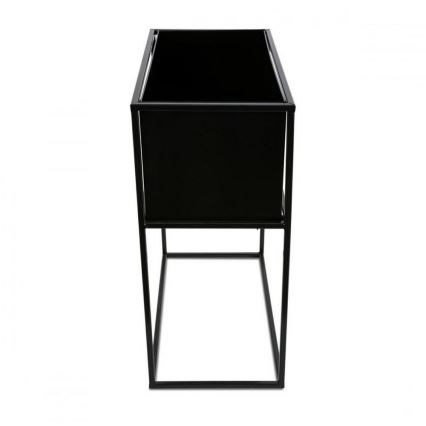 Стойка за цветя 50x44 см черен