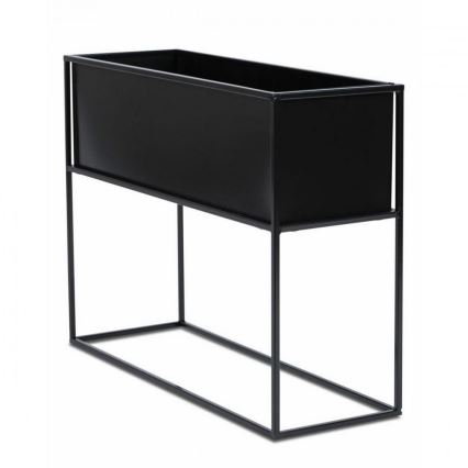 Стойка за цветя 50x64 см черен