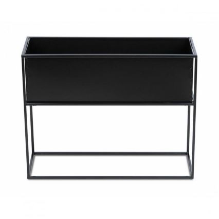 Стойка за цветя 50x64 см черен