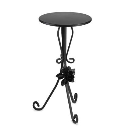 Стойка за цветя 55x33 см черен