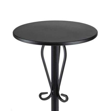 Стойка за цветя 55x33 см черен