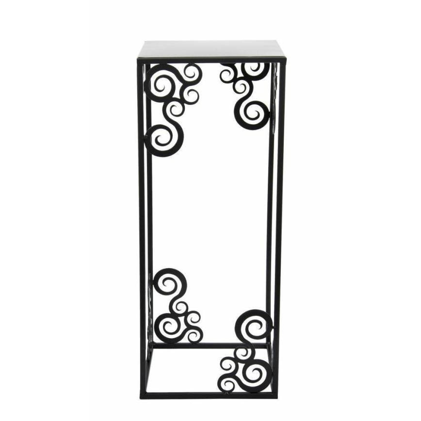 Стойка за цветя 60x24 см черен