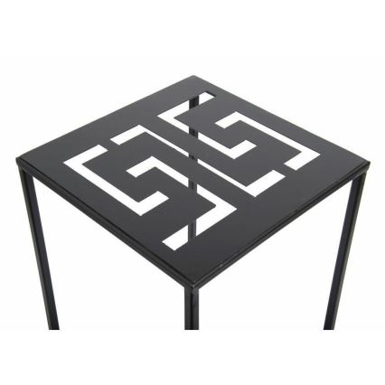 Стойка за цветя 60x24 см черен