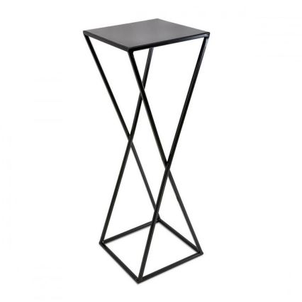 Стойка за цветя 70x24 черен