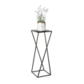 Стойка за цветя 70x24 см черен