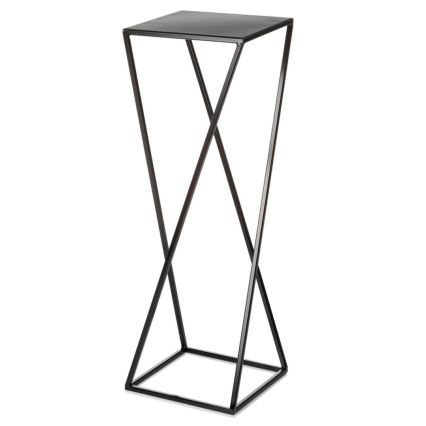 Стойка за цветя 70x24 см черен