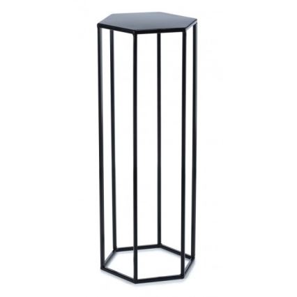 Стойка за цветя 70x24 см черен