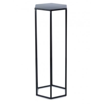Стойка за цветя 70x24 см черен