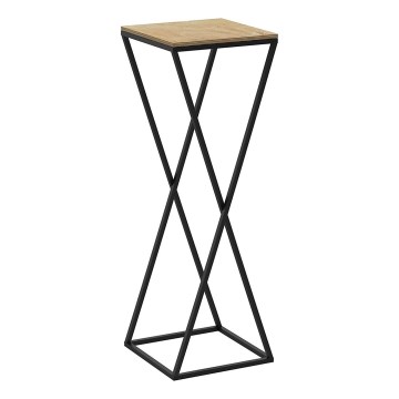 Стойка за цветя 70x24 см черен