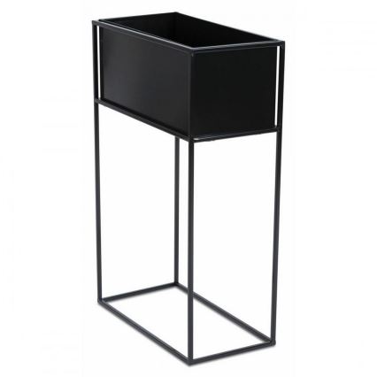 Стойка за цветя 70x44 см черен