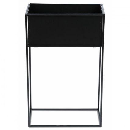 Стойка за цветя 70x44 см черен