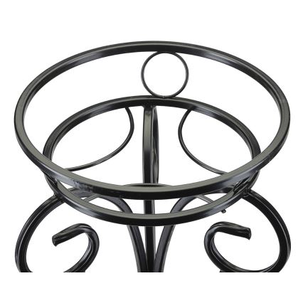 Стойка за цветя 74x34 см черен