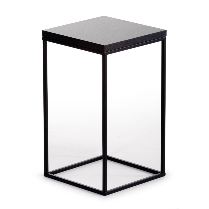 Стойка за цветя BASICLOFT 40x24 черен