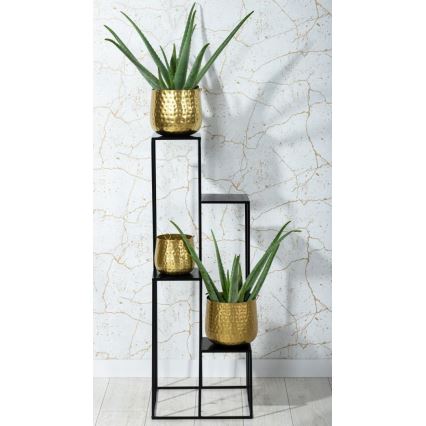Стойка за цветя KASKADA 110x40 черен