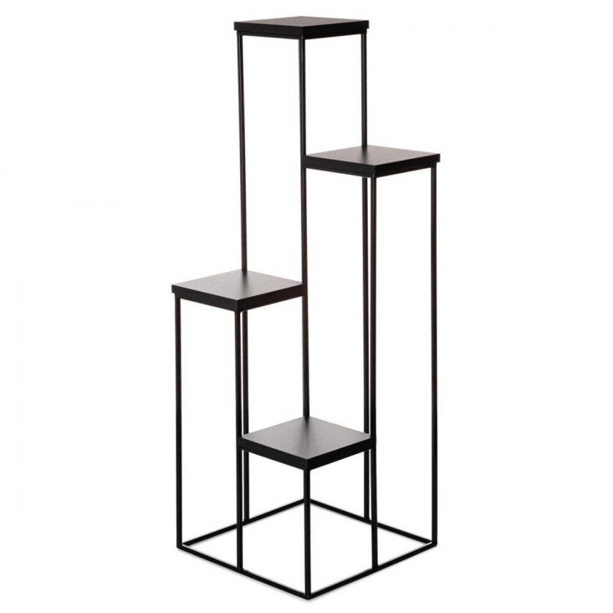 Стойка за цветя KASKADA 110x40 черен
