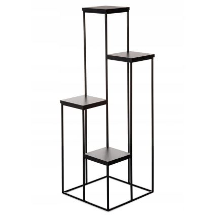 Стойка за цветя KASKADA 110x40 черен