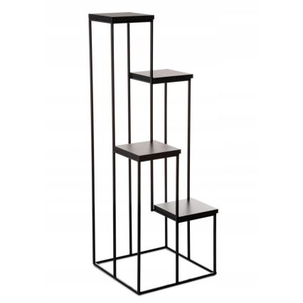 Стойка за цветя KASKADA 110x40 черен