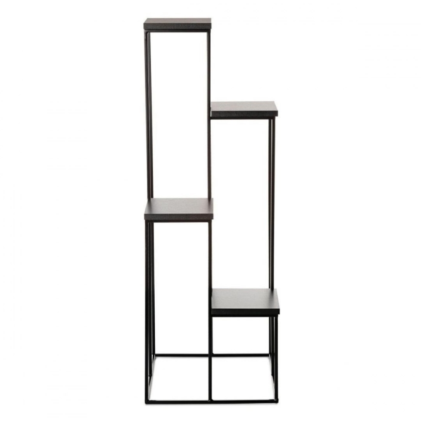 Стойка за цветя KASKADA 110x40 черен