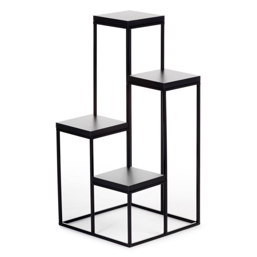Стойка за цветя KASKADA 70x34 черен