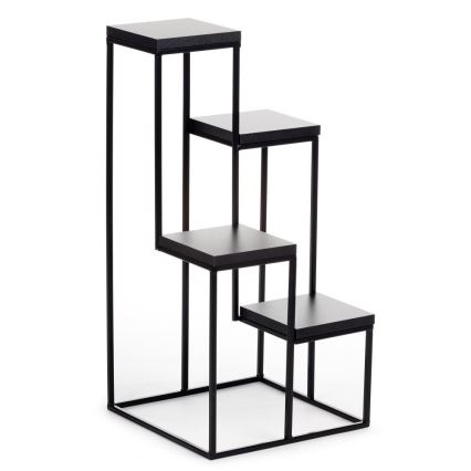 Стойка за цветя KASKADA 70x34 черен