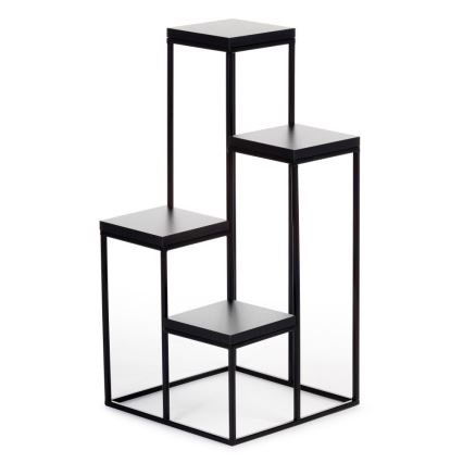 Стойка за цветя KASKADA 70x34 черен