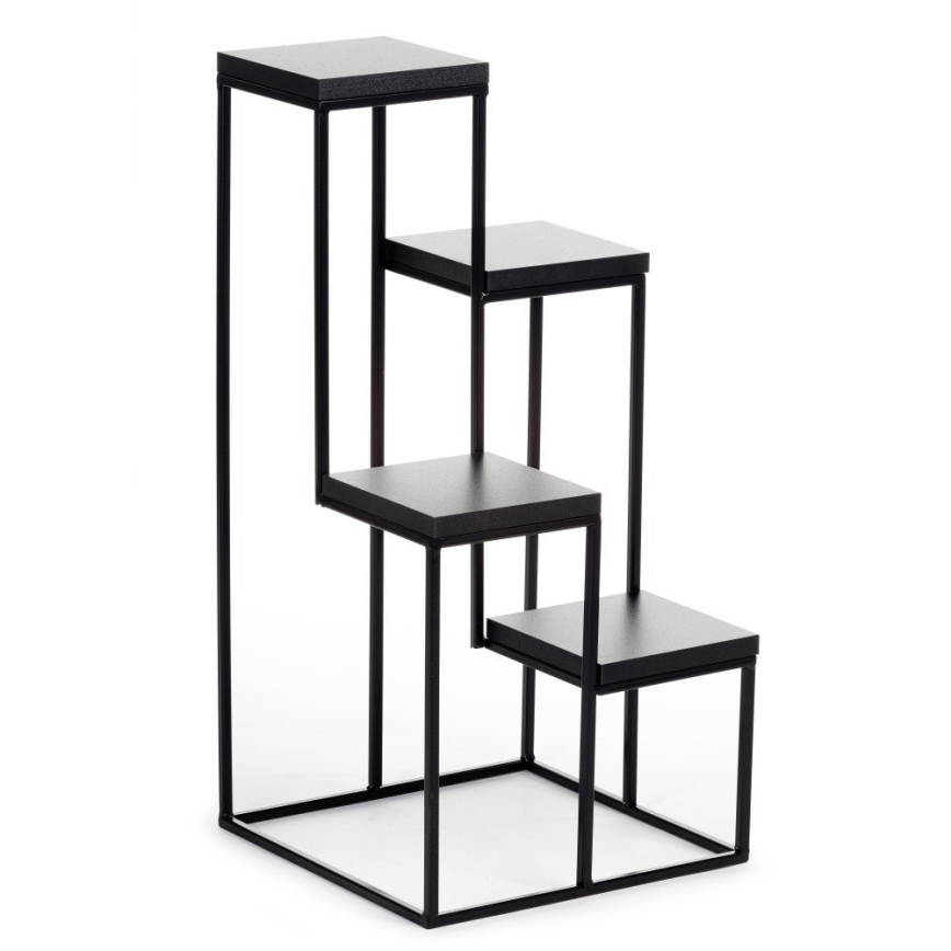 Стойка за цветя KASKADA 70x34 черен