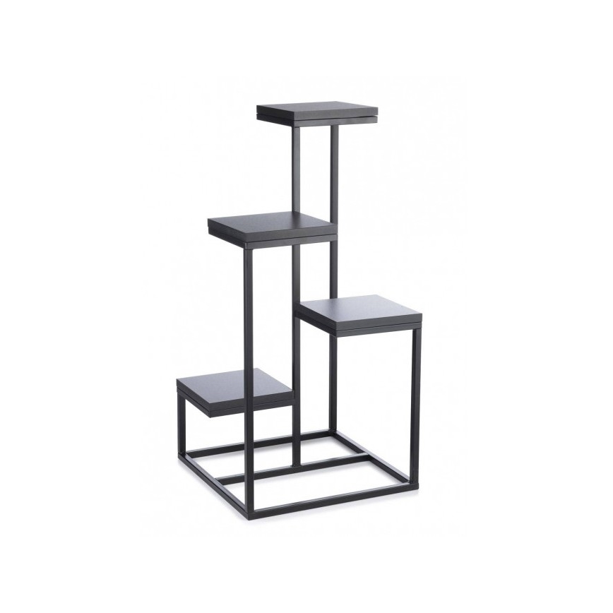 Стойка за цветя KASKADA 79x40 черен