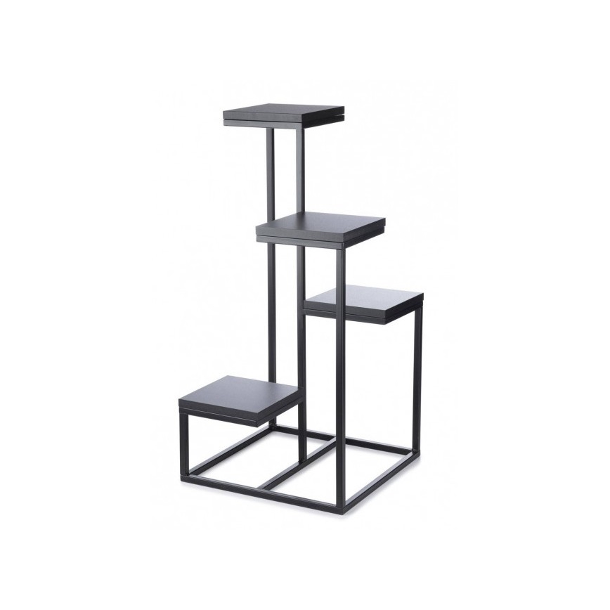 Стойка за цветя KASKADA 79x40 черен