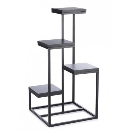 Стойка за цветя KASKADA 79x40 черен