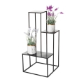 Стойка за цветя KASKADA 85x40 см черен