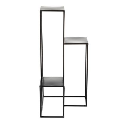 Стойка за цветя KASKADA 85x40 см черен