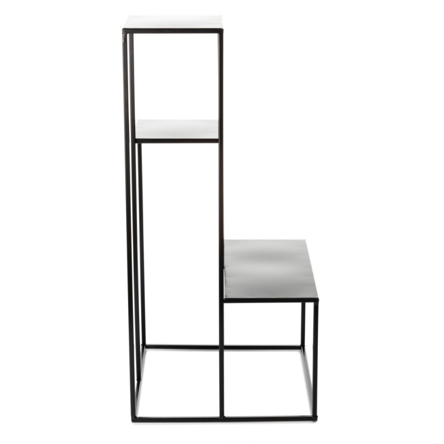 Стойка за цветя KASKADA 85x40 см черен